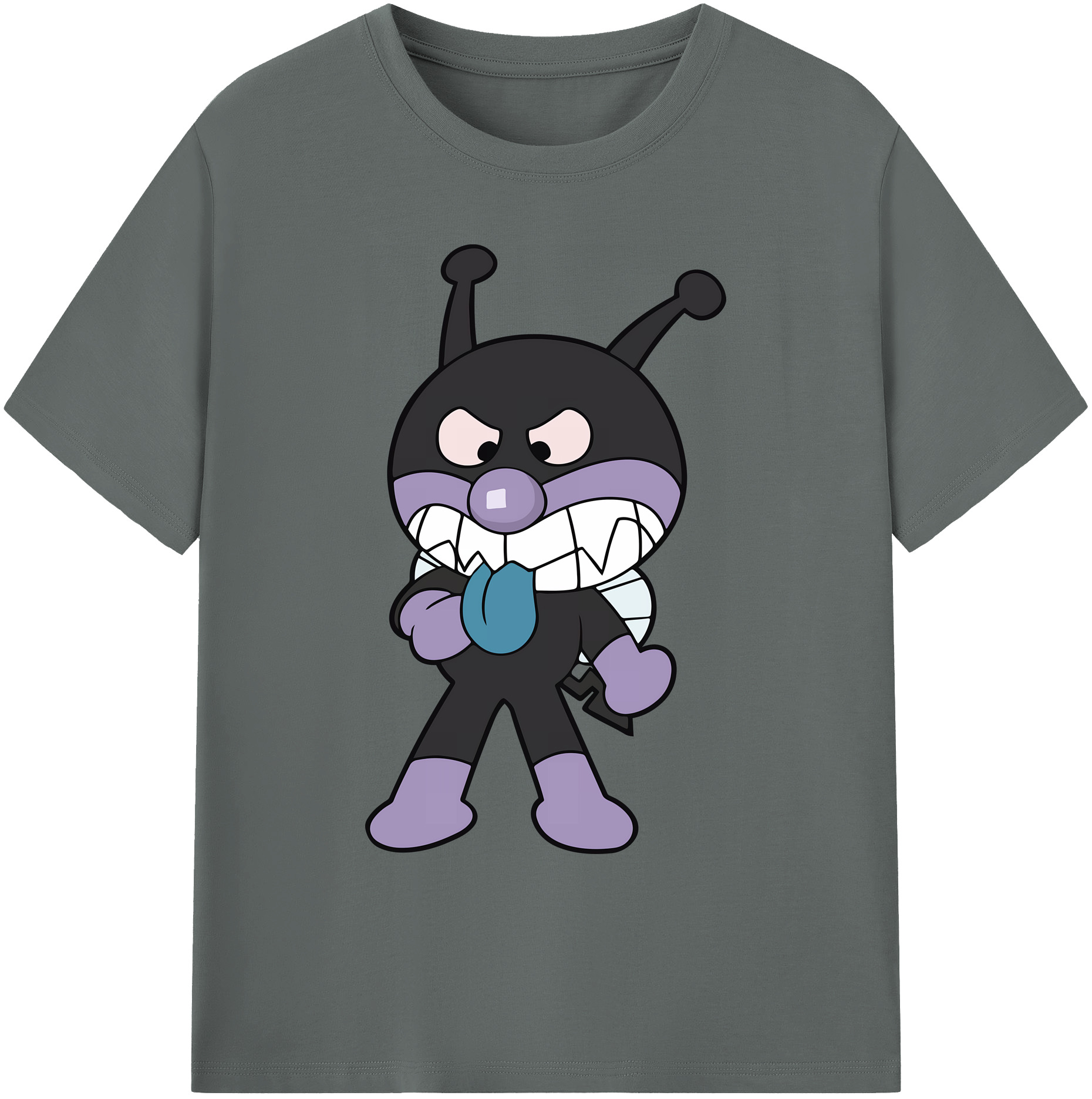 （画像用） アンパンマン Anpanman 綿100％ メンズ半袖Tシャツ｜肌触りやわらか＆通気性